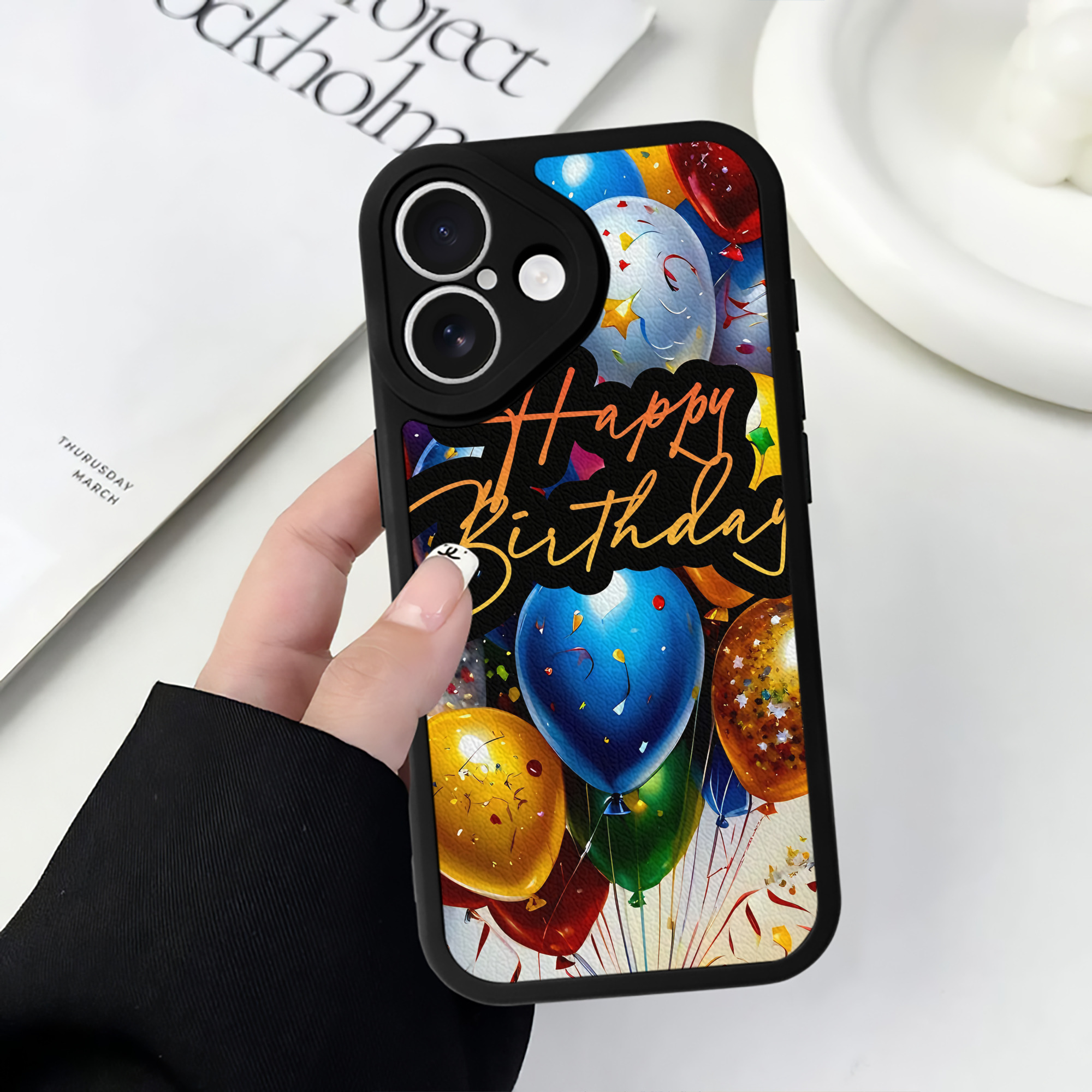 （画像用） ミッキーマウス Mickey Mouse 【iPhone 16シリーズ対応】シリコンスマホケース（レザー調） 材質：シリコン